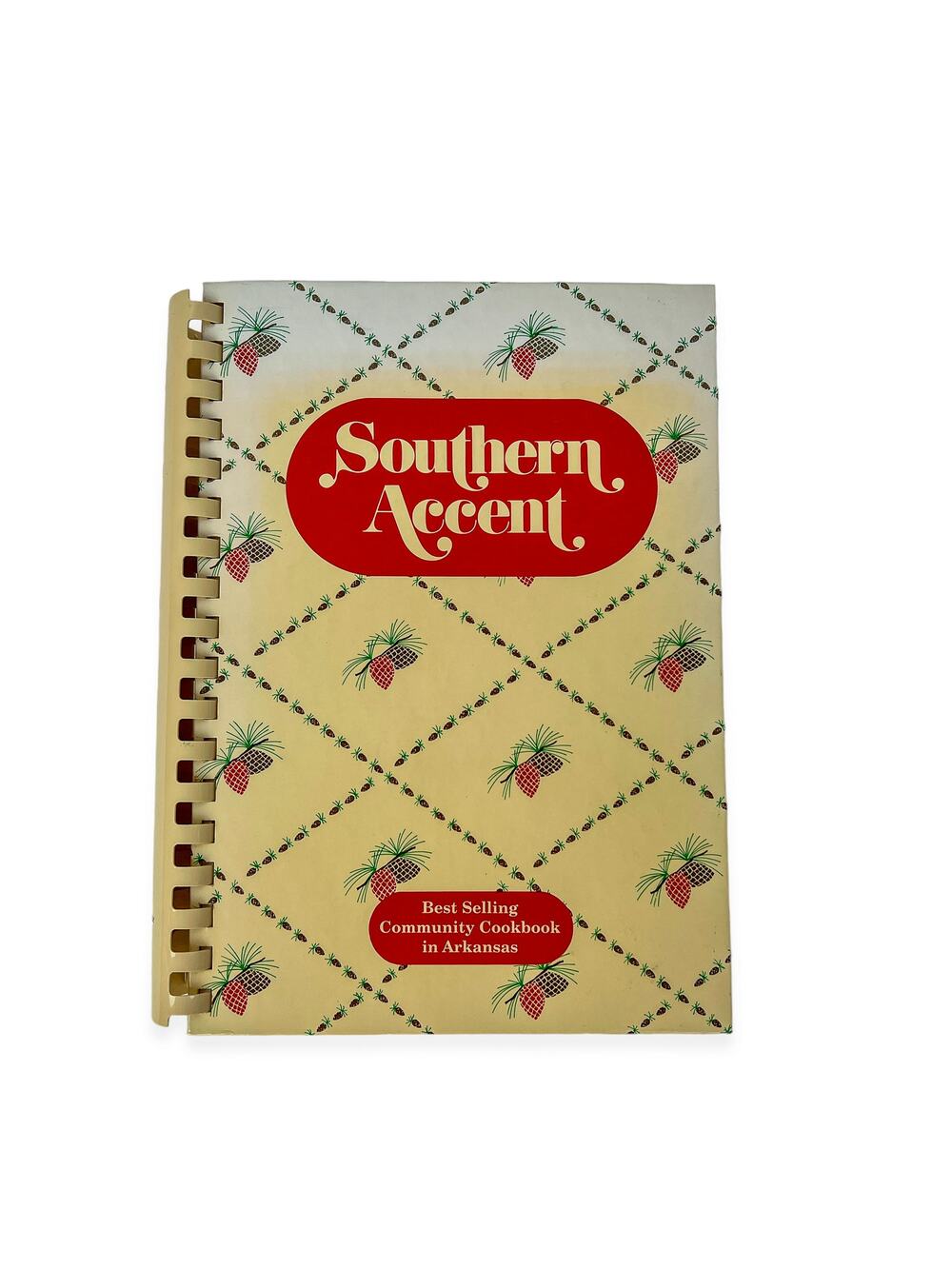 Cookbook 1990 Pine Bluff Arkansas Junior League Southern Accent Recipes Meals